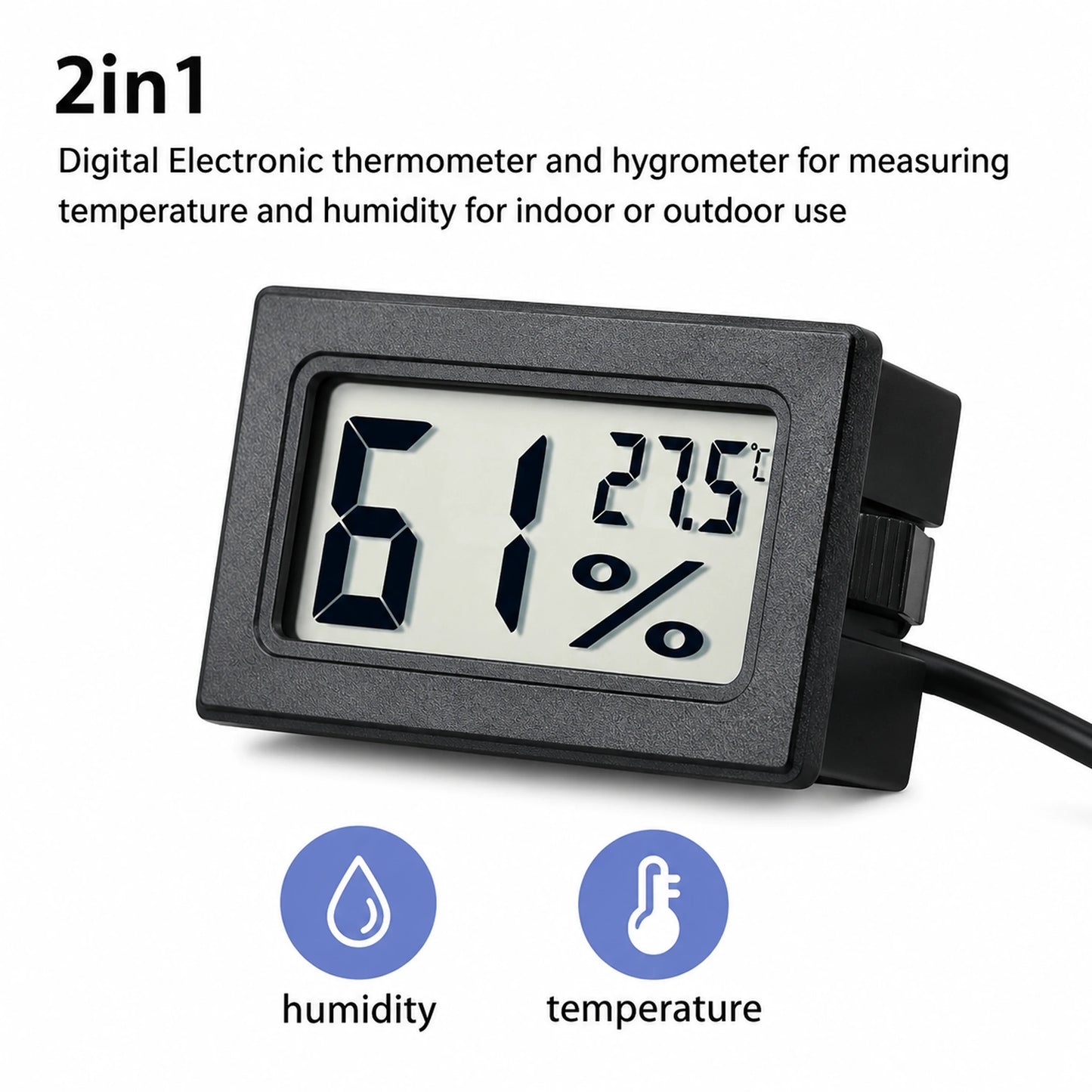Cannabis Drying Hygrometer with Probe | Terps USA®