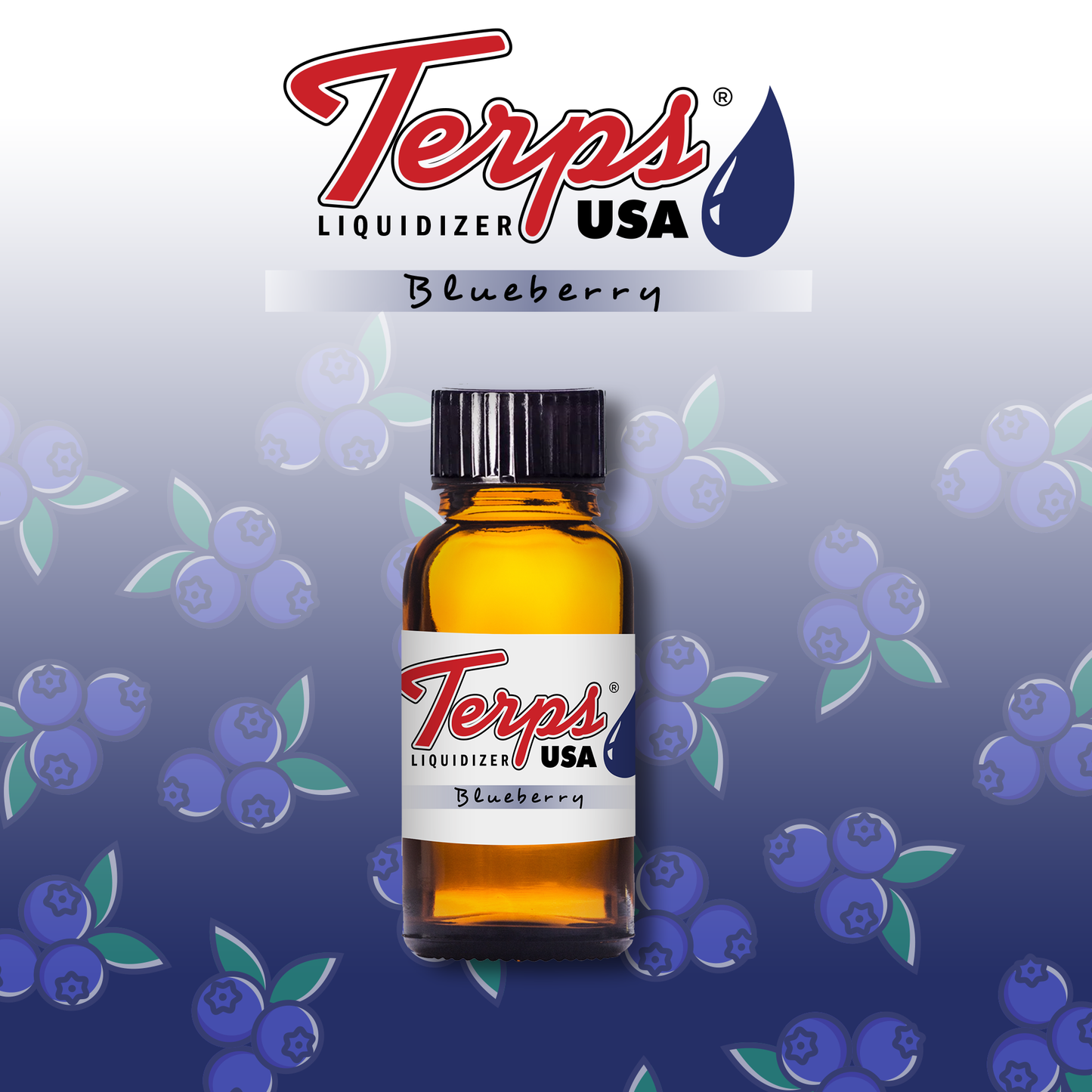 BLUEBERRY LIQUIDIZER - TERPS USA FLAVORED LIQUIDIZER