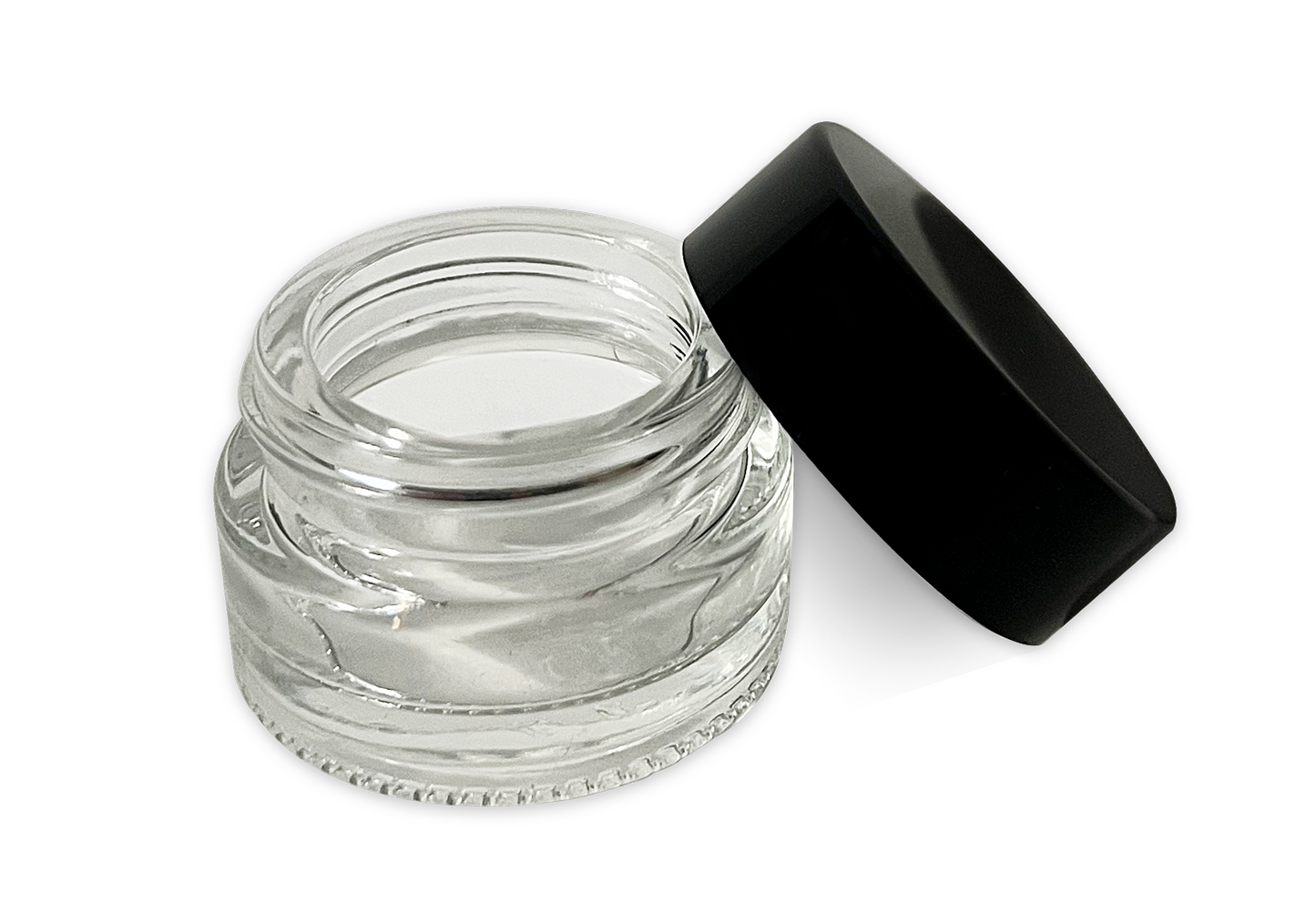 Three 5ml Glass Jars