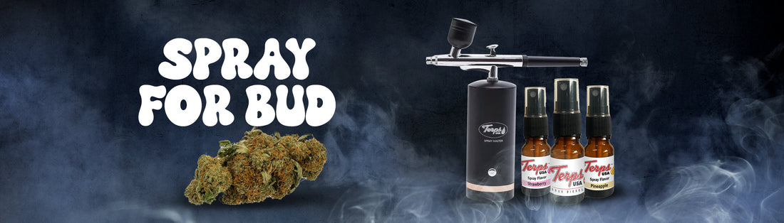 Terp Spray for Bud with Spray Master Terpene Sprayer by Terps USA®