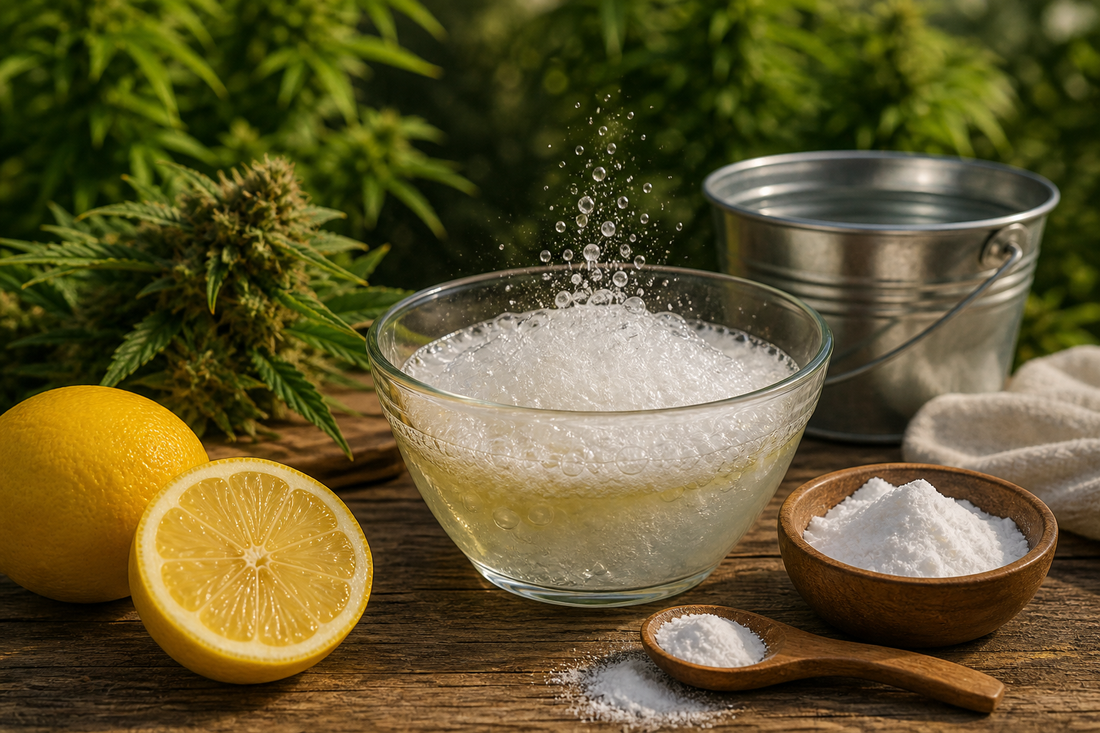 What Happens When You Mix Lemon Juice and Baking Soda for Bud Washing?