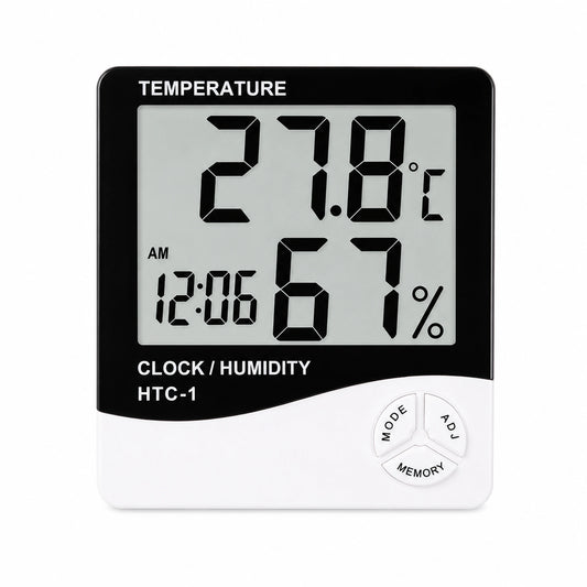 Cannabis Drying Hygrometer | Digital Temperature & Humidity Monitor | Terps USA®