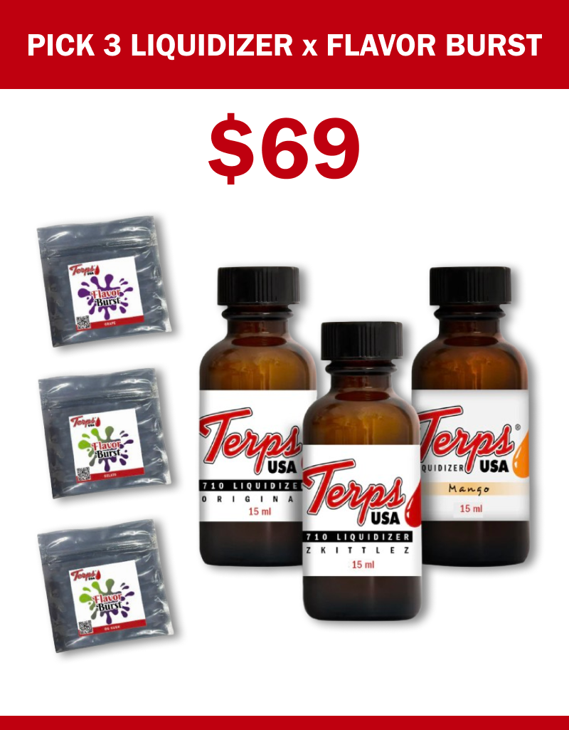 Liquidizer x Flavor Burst Pick 3 Bundle – Terps USA