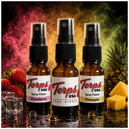 Terp Spray 3 5ml bottles
