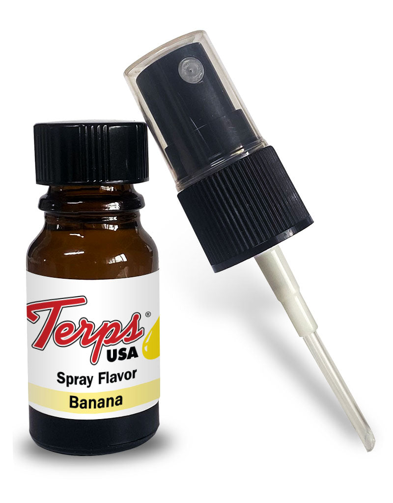 Banana Flavor Terpene Spray 60ml - Terps USA Banana Flavor Terpene Spray 60ml - Terps USA