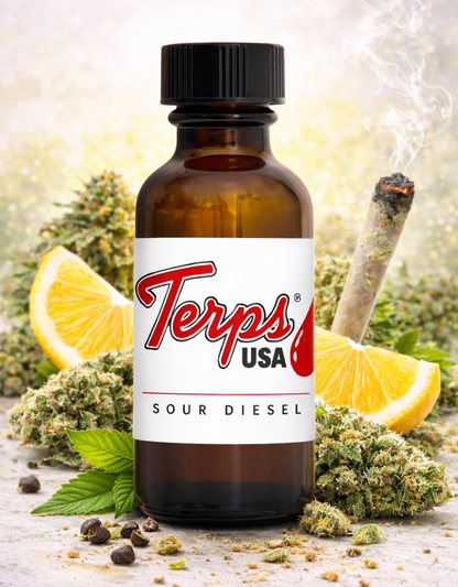 Sour Diesel Terpenes - Premium Blend - Terps USA Sour Diesel Terpenes - Premium Blend - Terps USA