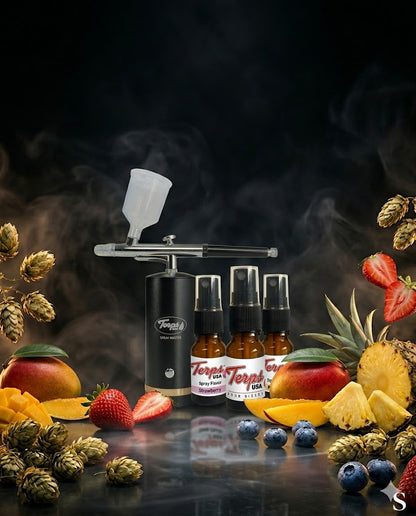 Spray Master and 3 3ml Terp Spray