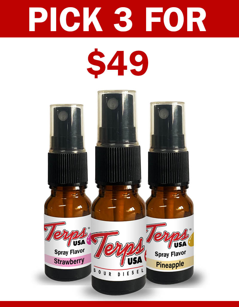 Pick 3 Terpene Spray Of 5ml