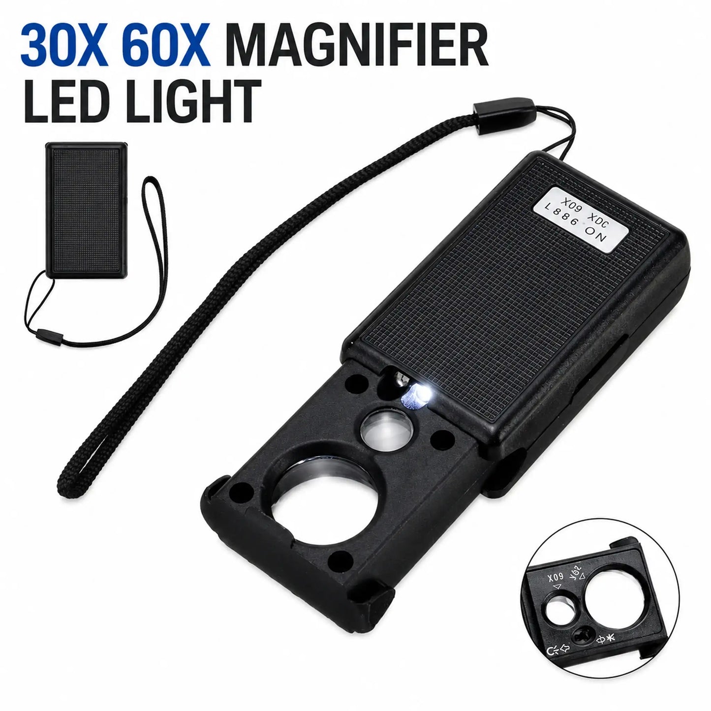 Cannabis Trichome Viewer – 30X/60X LED Magnifier | Terps USA®