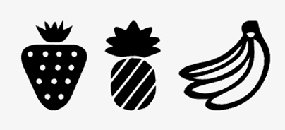 Strawberry / Pineapple / Banana